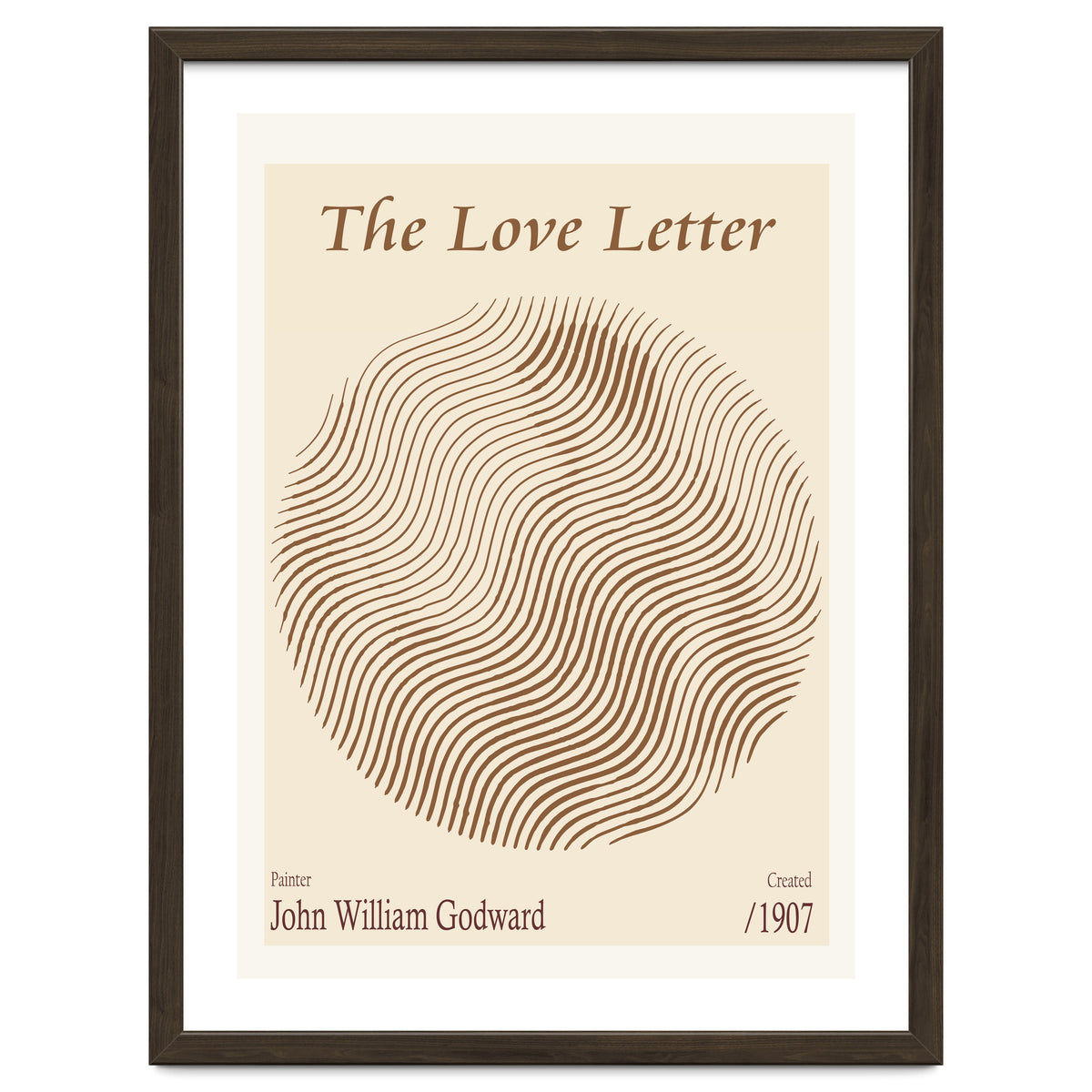 The Love Letter – John William Godward (1907)