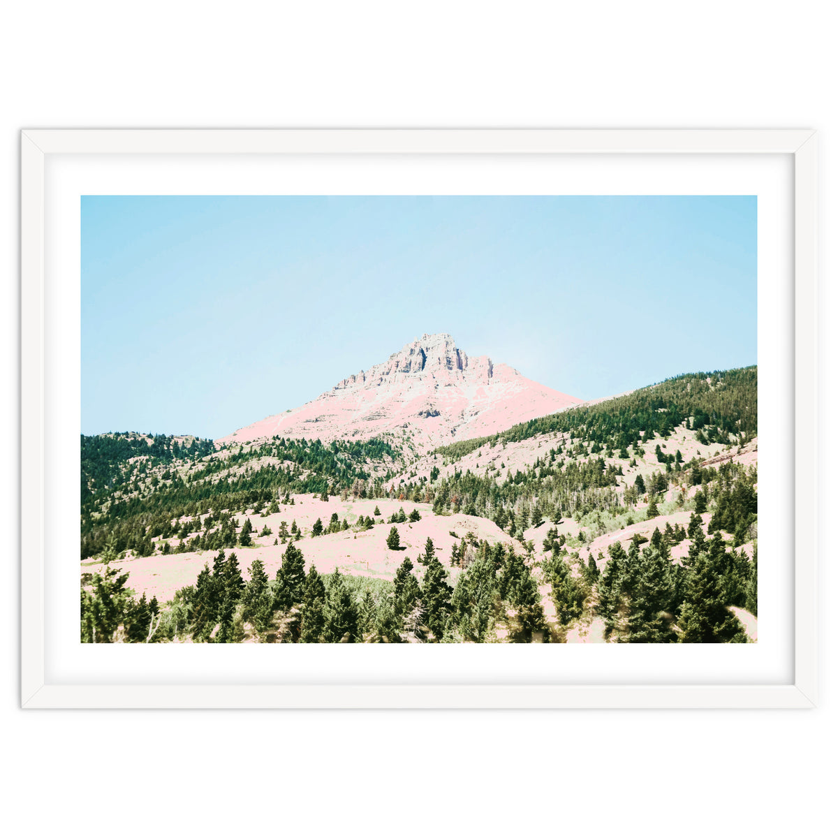 Happy Mountain #society6 #decor #buyart