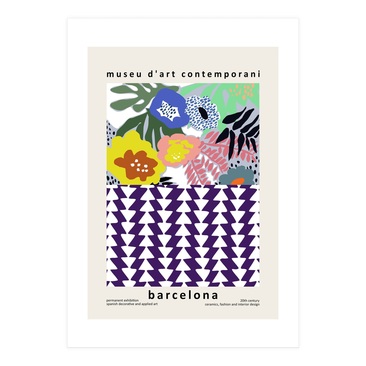 museu d'art contemporani barcelona (Print Only)