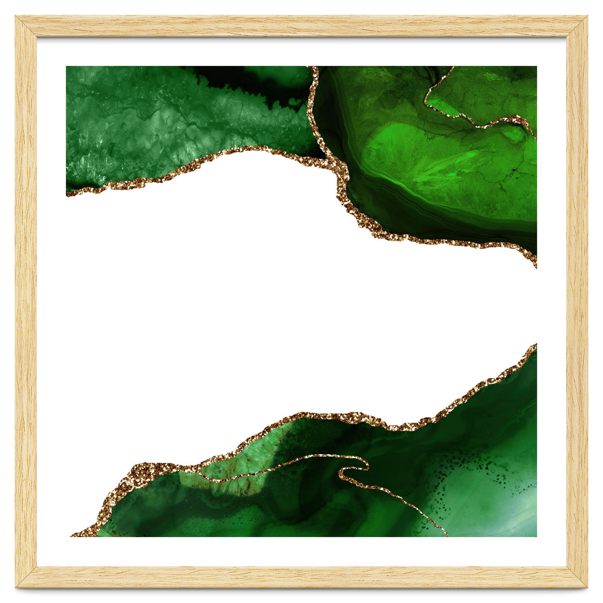 Green & Gold Agate Texture 29