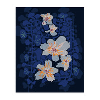 Orchid shadow blue notes (Print Only)