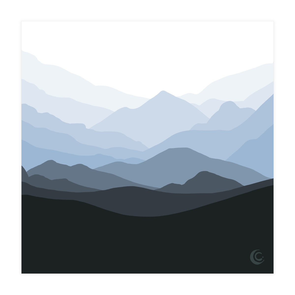 Meditative (Layers) (Print Only)