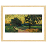 Landscape at Twilight. Date: June 1890, Auvers-sur-Oise. Dimensions: 50.2 cm x 101 cm, 70 cm x 12... thumbnail