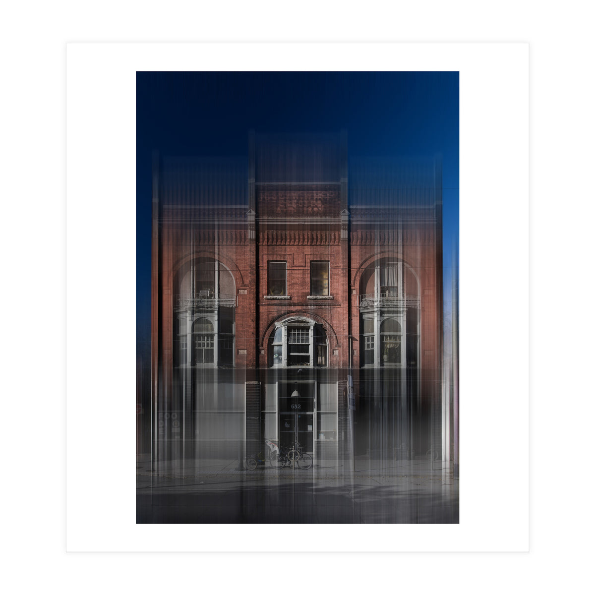 Joseph White Building No 7 Color Blur Version (Print Only)