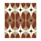 Umber Nouveau Tiles (Print Only) thumbnail