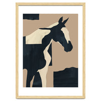 Abstract Minimal Horse 7
