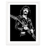 Tony Iommi American Musician Legend In Grayscale thumbnail