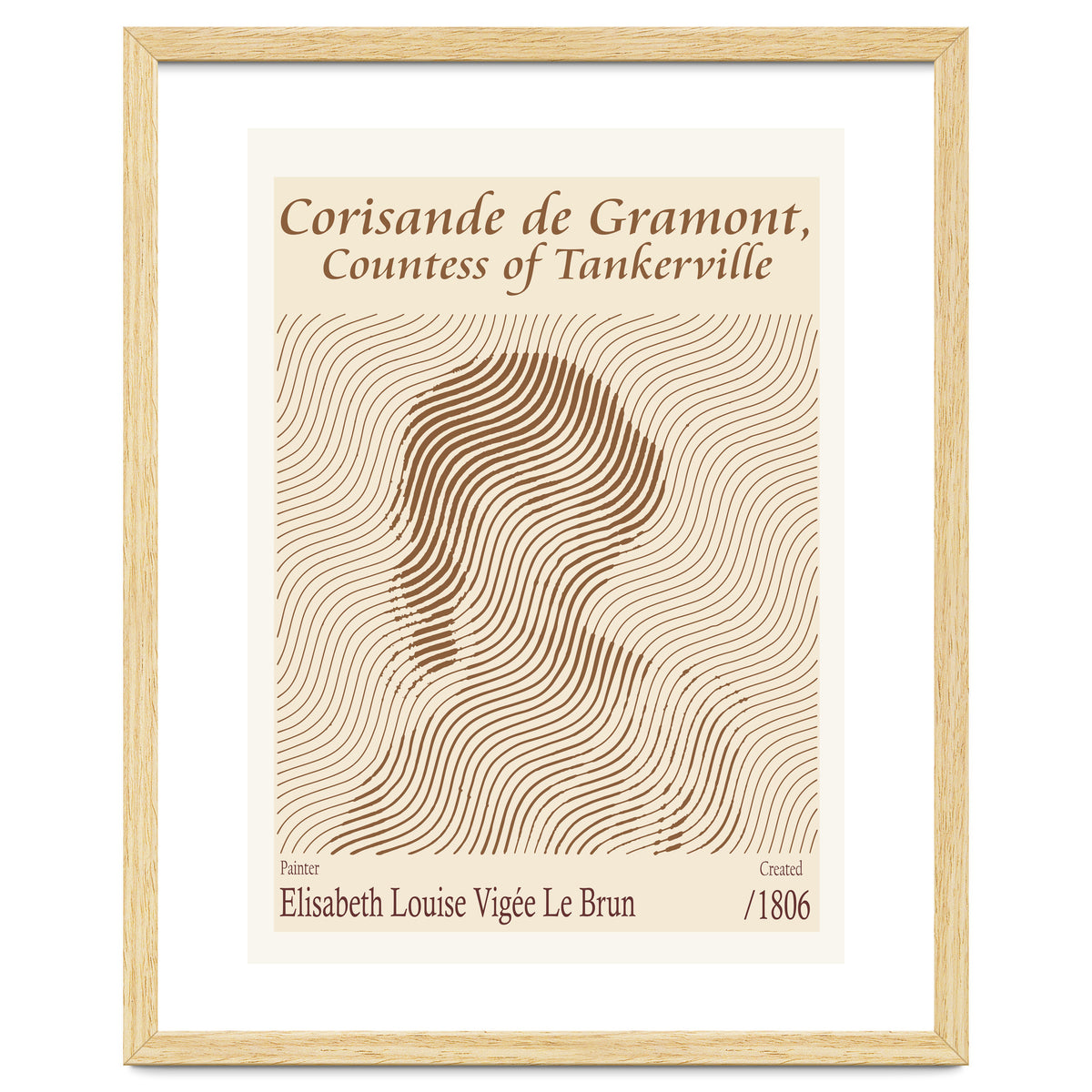 Corisande De Gramont, Countess Of Tankerville – Elisabeth Louise 1806