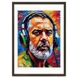 Man In Headphones Art thumbnail