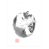 Round Cat (Print Only)