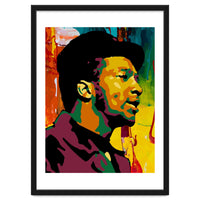 Fred Hampton Colorful Abstract Art