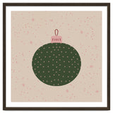 Christmas globe with snowflakes thumbnail