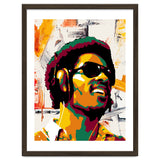 Stevie Wonder Colorful Abstract Retro Art thumbnail