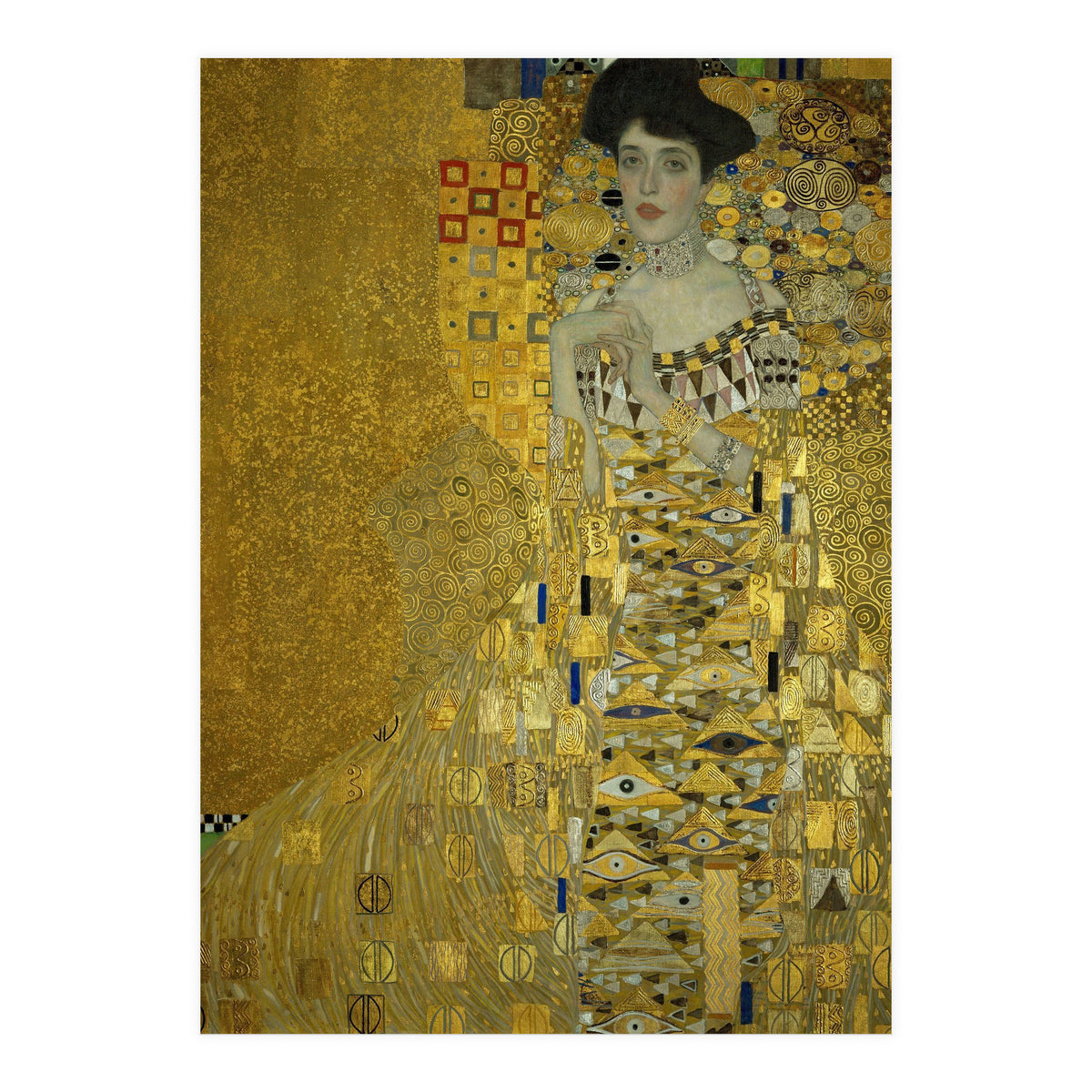 Adele Bloch-Bauer I, 1907.Estates of Ferdinand and Adele Bloch-Bauer. (Print Only)