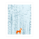 Fox Lost In The Woods (Print Only) thumbnail