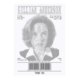 Receipt Art Gillian Anderson (Print Only) thumbnail