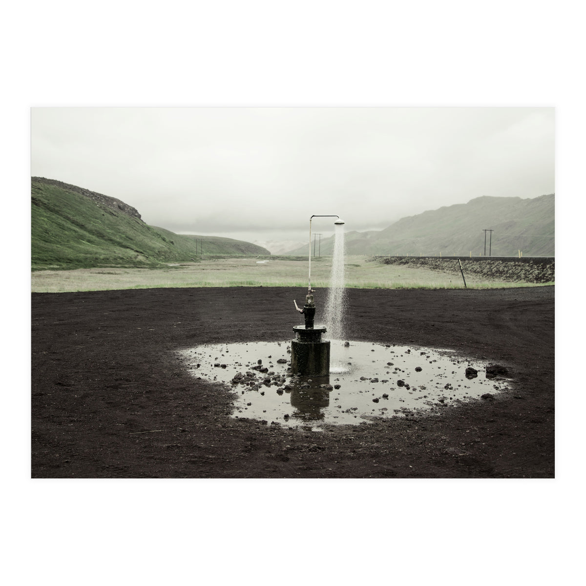 Water Fountain - Iceland (Print Only)