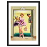 Pinup Sexy Girl Had Accident While Leaving The Elevator thumbnail