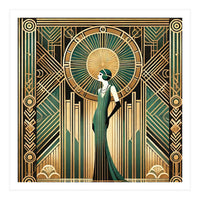 Opulent Elegance A Tribute To Art Deco (Print Only)