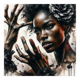 Noir Flamenco Hands Portrait (Print Only) thumbnail