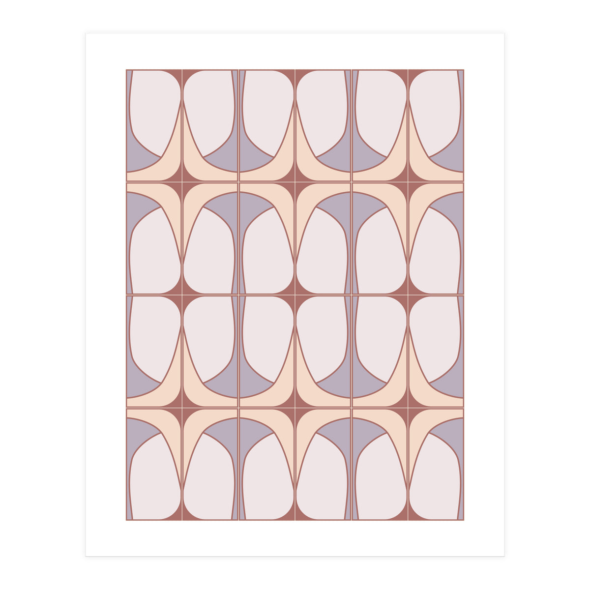 Romantic Deco Tiles (Print Only)