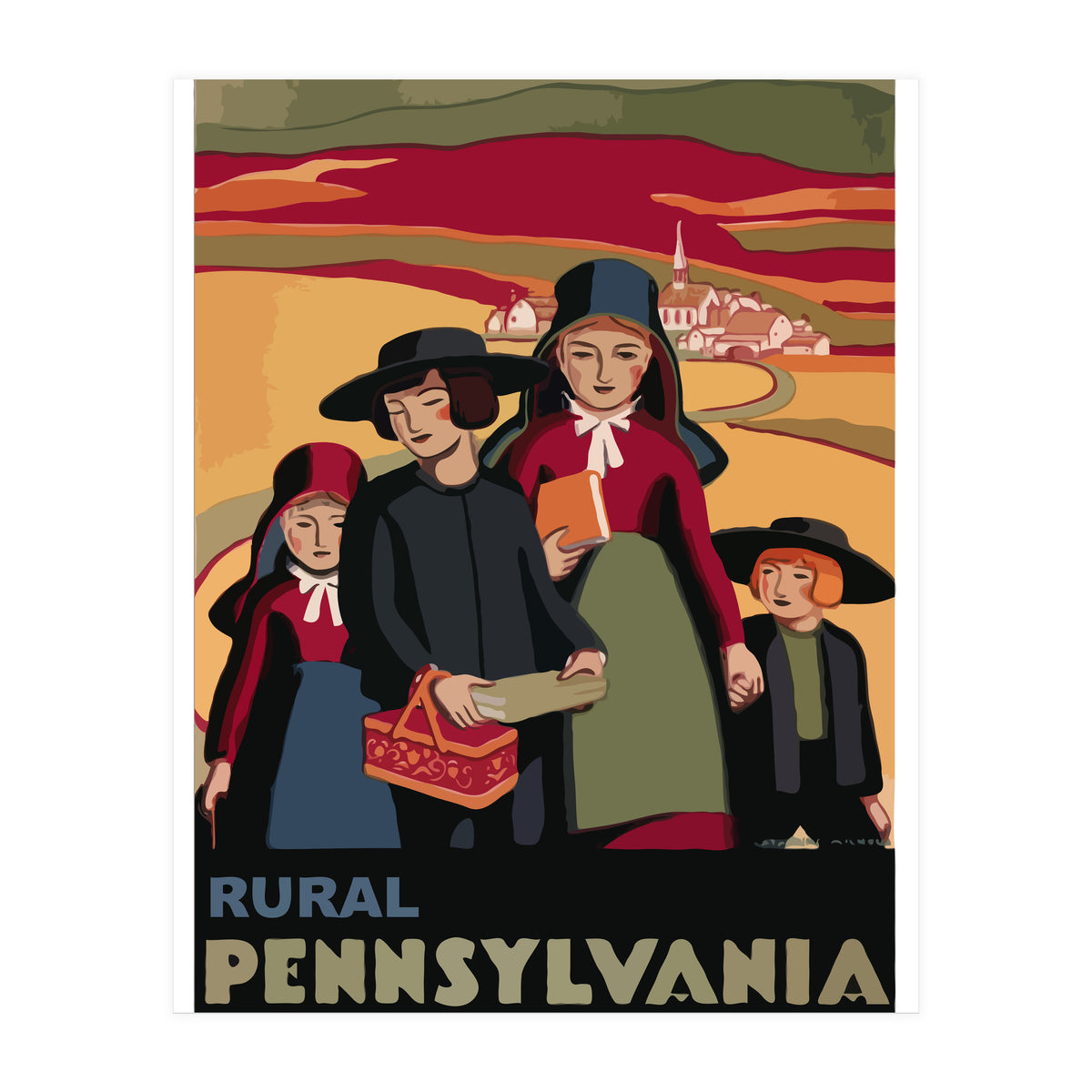 Rural Pennsylvania (Print Only)