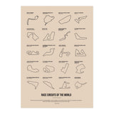 Grand Prix Formula One Circuits Racing Car (Print Only) thumbnail
