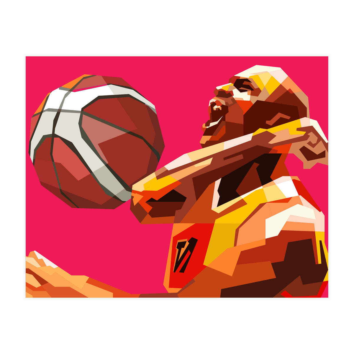 Magic Johnson Retro Sport NBA (Print Only)