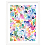 Colorful Watercolor Crystals and Gems thumbnail
