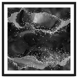 Black Glitter Agate Texture 05 thumbnail