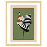 Striped Bird Pair thumbnail