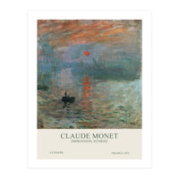 Claude Monet - Impression, Sunrise (Print Only)