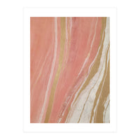 Blush Marble With Gold (Print Only)