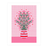 Heart Flowers Vase (Print Only) thumbnail