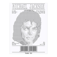 Receipt Art Michael Jackson (Print Only)