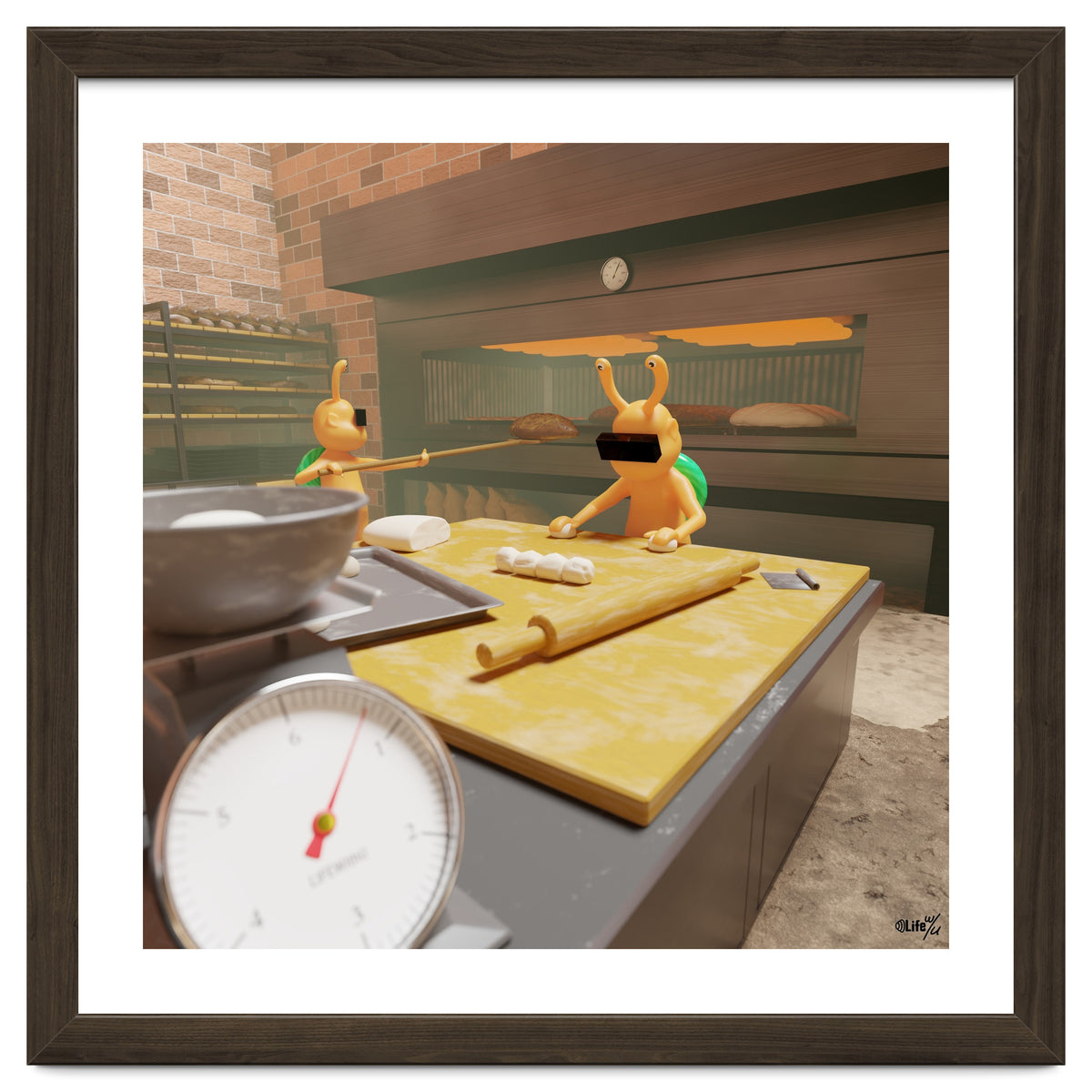 Bakery "Kneading the Dough" (Lwuba 030 Bakery 01)