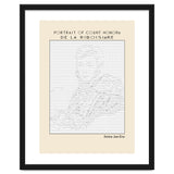 Portrait of Count Honoré de La Riboisière – Antoine-Jean Gros (ascii art) thumbnail
