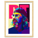 Mike Portnoy Drum Musician Pop Art WPAP thumbnail