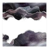 Black & Silver Glitter Agate Texture 07  (Print Only) thumbnail