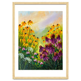 Impasto Wildflower Meadow Painting thumbnail