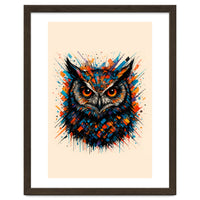 Owl Animal Watercolor