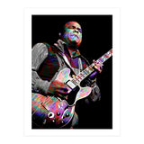 Freddie King American Blues Guitarist Colorful (Print Only) thumbnail