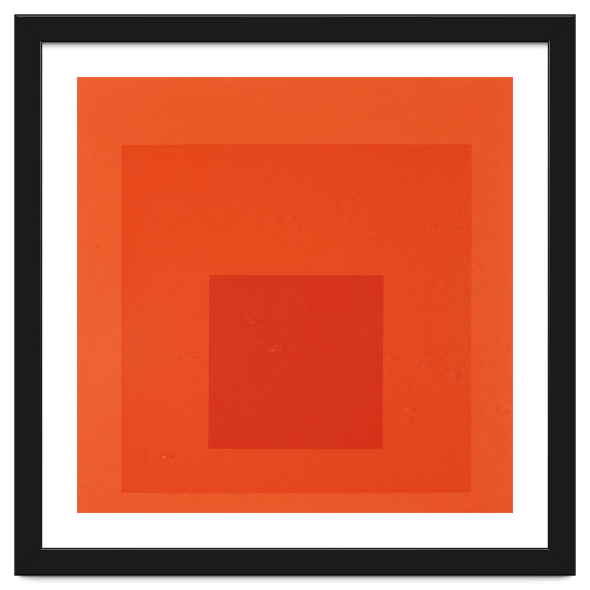 JOSEF ALBERS - HOMAGE TO THE SQUARE RED