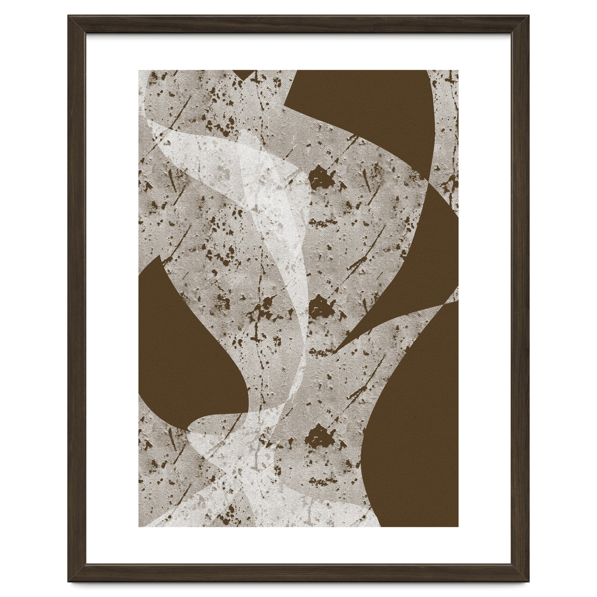 Abstract White Scratch