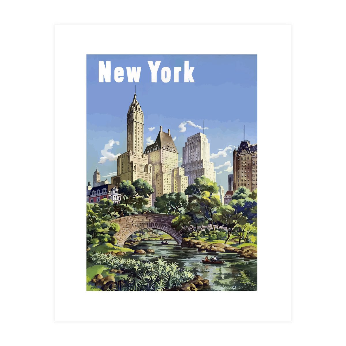 New York, Central Park (Print Only)