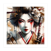 Katana Bloom Modern Geisha (Print Only)