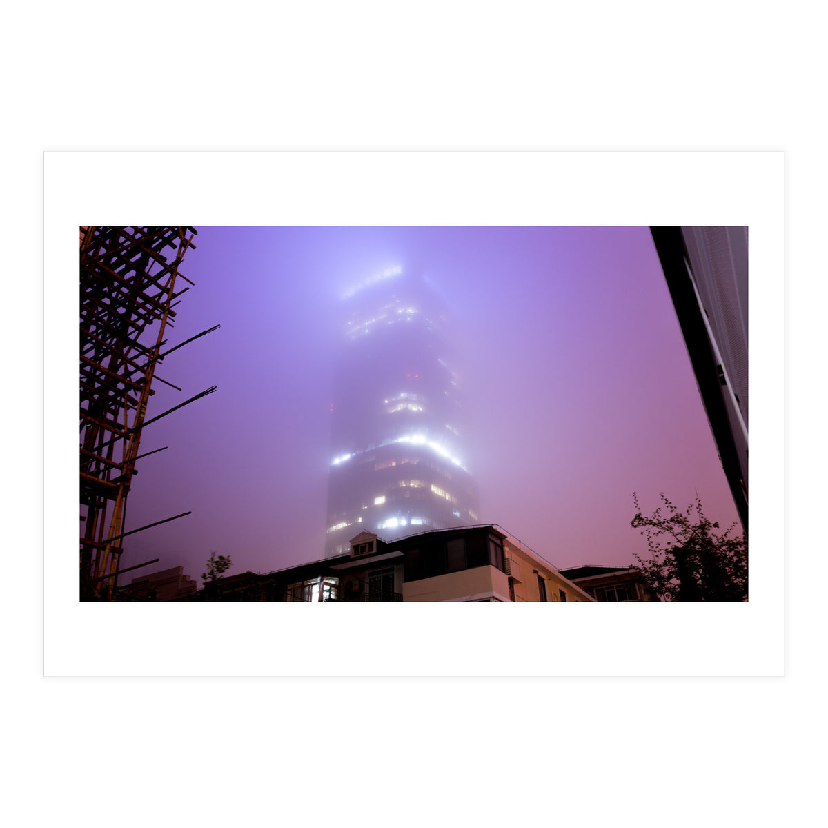 Shanghai by night (Print Only)