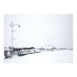 Street light and Bench in Winter snowscape (Print Only) thumbnail