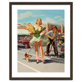 Funny Pin Up Shopping Girl thumbnail