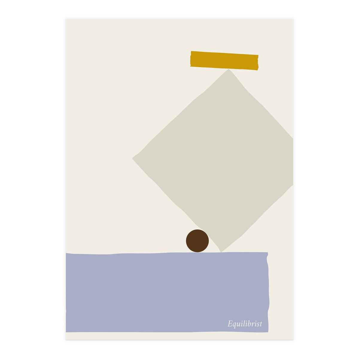 expectant iteration equilibrist (Print Only)